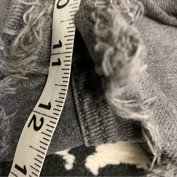 Levi’s Premium Original 501 Button Fly Jean Shorts Raw Hem Denim Size 27 - Picture 12 of 16